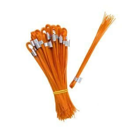 Bon Tool Bon 84-886 Wire Wiskers 6" Long Flourescent Orange(500/Pkg) 84-886